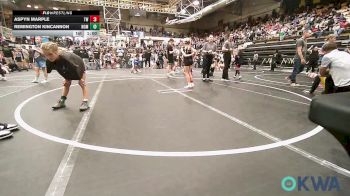 70 lbs Rr Rnd 3 - Aspyn Marple, Tuttle Wrestling vs Remington Kincannon, Team Nomad