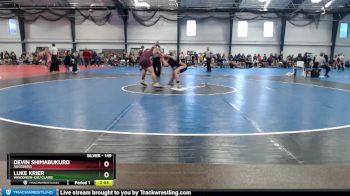 149 lbs Cons. Round 2 - Luke Krier, Wisconsin-Eau Claire vs Devin Shimabukuro, Augsburg