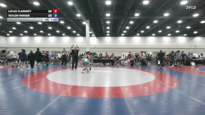 126 lbs Champ. Rd Of 16 - Lucas Flannery, Sons Of Thunder vs Taylon Winker, C2x