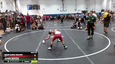 75 lbs Cons. Semi - Adam (Linc) Wilson, C2X vs Jayden Benitez, KC Elite Training Center