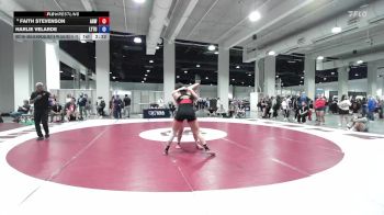 Cons. Round 3 - Faith Stevenson, Arizona Girls Wrestling vs Harlie Velarde, Lander Tiger Tough USA