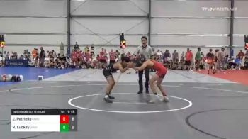 95 lbs Prelims - Joey Petriello, RedNose RED vs Ryan Luckey, Team Diamond Fish