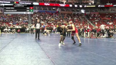 3A-175 lbs Cons. Round 2 - Jesse Egli, Fort Dodge vs Peyce McCoy, Dubuque Hempstead