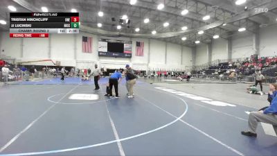 125 lbs Champ. Round 2 - Jj Lucinski, Niagara County Community College vs Tristan Hinchcliff, Oneonta State