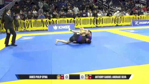 Anthony Gabriel Andrade Silva vs James Philip Spina 2025 Pan IBJJF Jiu-Jitsu No-Gi Championship