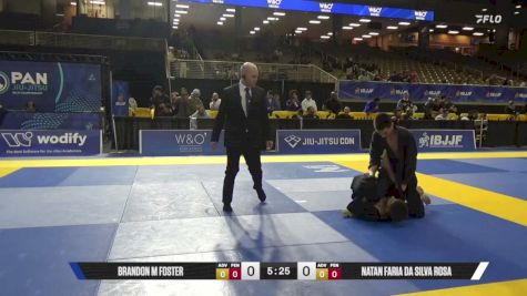 Natan Faria Da Silva Rosa vs Brandon M Foster 2026 Pan Jiu Jitsu IBJJF Championship