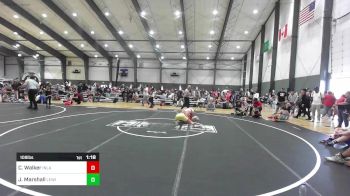 109 lbs Quarterfinal - Cody Walker, Inland Northwest Training Center vs James Marshall, Lewis Academy