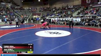 6A 215 lbs Quarterfinal - Yared Vega, Fort Smith Northside vs Max Mobly, Little Rock Central