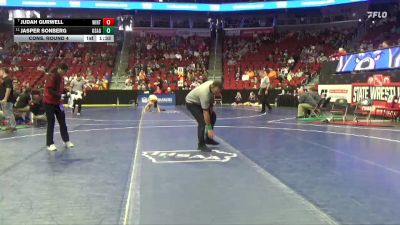 2A-126 lbs Cons. Round 4 - Judah Gurwell, Winterset vs Jasper Sonberg, Osage