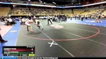 157 Class 3 lbs Semifinal - Sam Richardson, Hillsboro vs Darrius Paige, Van Horn