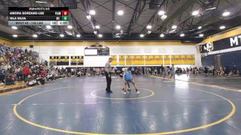 112 lbs Round Of 16 - Amora Sorzano-Lee, Plum vs Isla Silva, Mt. Lebanon