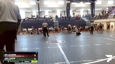 75 lbs Round 3 (6 Team) - JOEY MAYER, MF Savages vs Jay Lalonde, South Paulding Jr Spartans