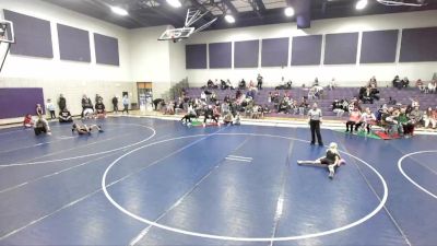 56-60 lbs Round 2 - Indee Ward, Smithfield vs Elizabeth Bauer, Bruin Wrestling Club