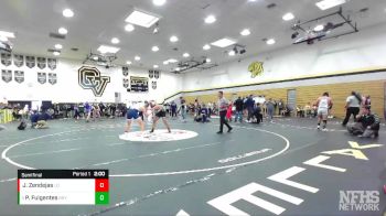 220 lbs Semifinal - Peter Fulgentes, Royal vs Jose Zendejas, La Quinta