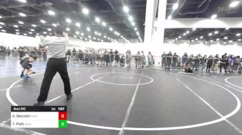 73 lbs Round Of 16 - Adam Bennett, Rancho Bernardo WC vs Timothy Platt, Dominate WC