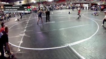 65 lbs Cons. Round 3 - Jaxin Holloway, Pender Kid Dragon vs Bryson Lindstrom, West Point Wrestling Club