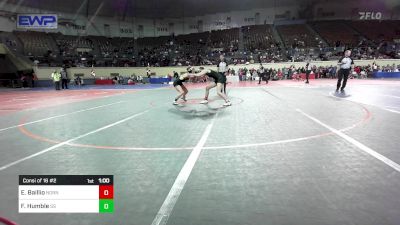 113 lbs Consi Of 16 #2 - Elizabeth (EJ) Baillio, Norman North vs Faith Humble, Sand Springs HS