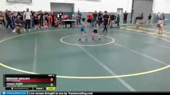 49 lbs Round 1 - Makai Garo, AVALANCHE WRESTLING ASSOCIATION vs Bridger Graham, Mat-Su Matmen