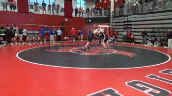 285 lbs 3rd Place Match - Carter Dietz, Western Dubuque vs Jareth Navarro, Linn-Mar