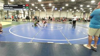 95 lbs Round Of 16 - Caleb Tsikerdanos, Warhawks - MS vs Kamari Tate, Team Gotcha - MS