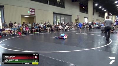 60 lbs Champ Round 1 (16 Team) - Andy Davis, Rabbit WC vs Levi Kaufman, RWA