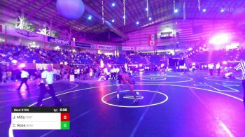 144 lbs Consi Of 8 #1 - Jeremiah Mills, Fort Morgan Wrestling Club vs Caysen Ross, Bear Cave WC