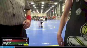 130 lbs Round 2 (6 Team) - Gage Brady, Sons Of Atlas vs Cam Frook, Ranger WC