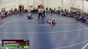 110 lbs Round 4 (6 Team) - Conner Spaletta, Idaho vs Dallas Rosenbarger, Indiana Blue