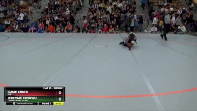 65 lbs Quarterfinal - Jeremiah Minikwu, Team Intensity CIWC vs Isaiah Ebner, DGF