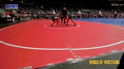 98 lbs Consi Of 4 - Esperanza Gallegos, NM Gold vs Piper Eller, Sanderson Wrestling Academy