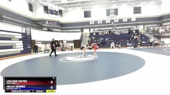 105 lbs Round 2 (4 Team) - Jaylene Motes, Gold Rush vs Micah Norris, Nevada Elite