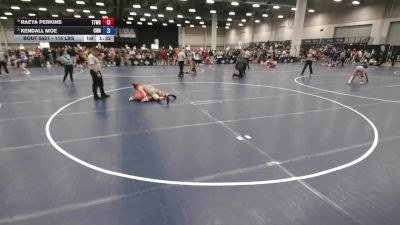 115 lbs Quarters - Kendall Moe, Contenders Wrestling Academy vs Raeya Perkins, Team Tulsa Wrestling Club