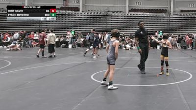 56 lbs Round 3 (8 Team) - Tyson DiPietro, Neighborhood Wrestling vs Troy Scott, NC Legend