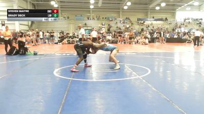 138 lbs Rr Rnd 1 - Steven Maitre, Doughboy Black - HSB vs Brady Deck, LAW Red - HSB
