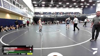 174 lbs Cons. Round 3 - Zach Harkey, Cerritos vs Joshua Shepard, Bakersfield College