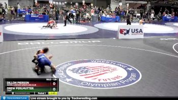 126 lbs Champ. Round 2 - Dillon Pierson, Daniel Cormier Wrestling Club vs Drew Perlmutter, LAWC