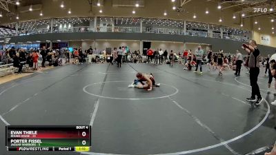 68 lbs Round 2 (6 Team) - Porter Fissel, Jaguar Warriors vs Evan Thiele, Rough House