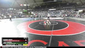 71 lbs Cons. Round 1 - Kaiden Smith, Hoquiam Jr. Grizzly Wrestling Club vs Jace Martel, Moses Lake Wrestling Club