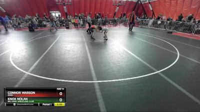 85 lbs Semifinal - Connor Warson, Iowa vs Knox Nolan, Big Game Wrestling Club