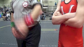 112 lbs Round 3 (6 Team) - Quentin Hall, Ares Black vs Ricky Alfaro, American Gladiators-Venom