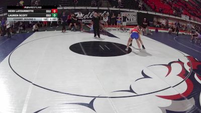 140-145 lbs Champ. Round 5 - Heidi LaTourrette, Colorado vs Lauren Scott, Colorado