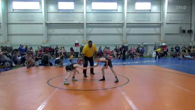 70 lbs Round 2 - Tj Markijohn, Donahue Wrestling Academy vs Robert Leach, Phoenix Wrestling Club