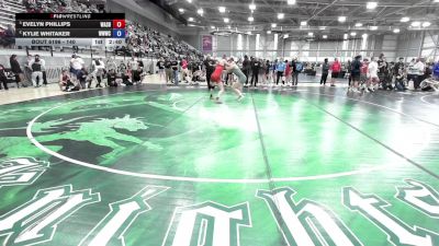 140 lbs Semis - Evelyn Phillips, Washington vs Kylie Whitaker, Walla Walla Wrestling Club
