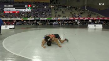 125 lbs Placement (4 Team) - Isaac Gibbs, Doane University vs Jaren Kimura, Embry-Riddle (Ariz.)