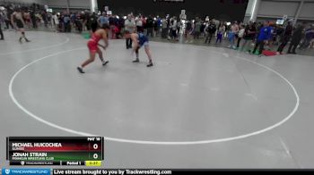 150 lbs Cons. Round 2 - Michael Huicochea, Illinois vs Jonah Strain, Franklin Wrestling Club