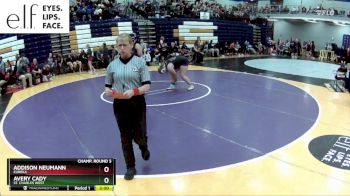 235 lbs. Champ. Round 3 - Avery Cady, St. Charles West vs Addison Neumann, Eureka