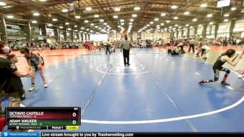 64 lbs Rd# 4- 2:00pm Friday Final Pool - Adam Walker, NCWAY National Team vs Octavio Castillo, Team New Mexico