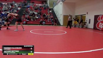 215 lbs Quarterfinal - Antonio Bottiggi, Painesville Riverside vs Maverick Blackburn, Wadsworth