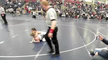 87 lbs Quarterfinal - Braunx McKenzie, Westlake vs Maximus Wilde, Saratoga Springs