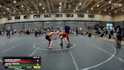 110 lbs Round 7 (8 Team) - Landon Wright, Virginia Patriots vs Jakob Thomas, BTWC